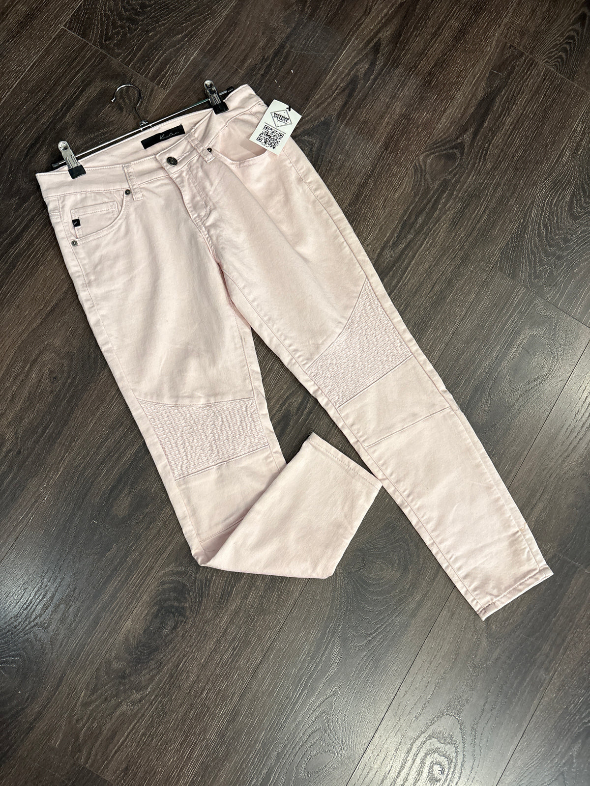 KanCan Moto Jean – Pink | Women's Stretch Denim - Last One - Size 24