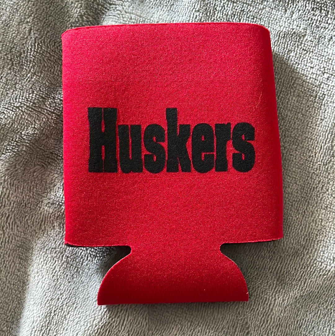 Huskers Koozie - Red