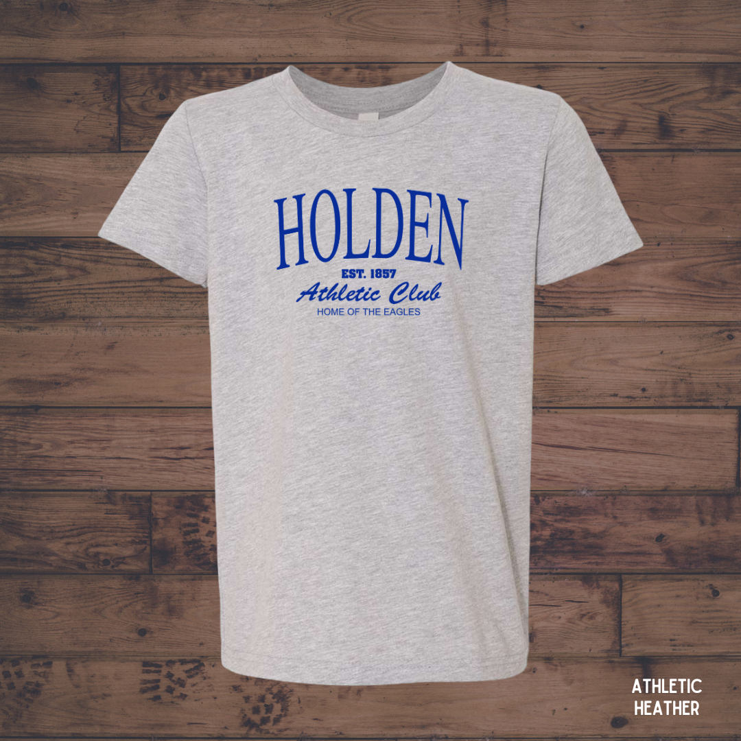 Youth - Holden Athletic Club SS Tee - Blue Print