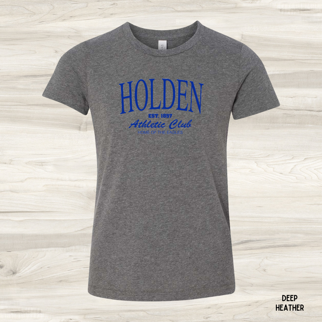 Youth - Holden Athletic Club SS Tee - Blue Print