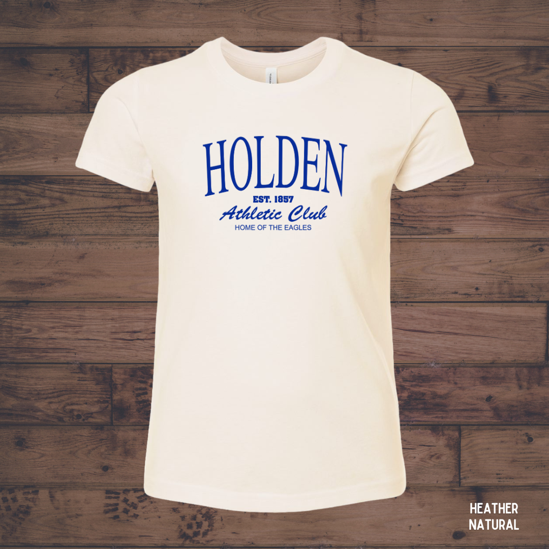 Youth - Holden Athletic Club SS Tee - Blue Print