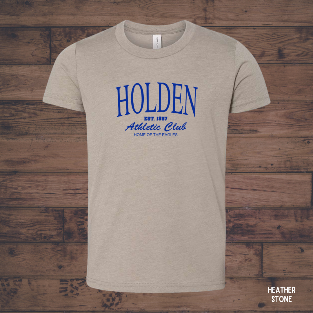 Youth - Holden Athletic Club SS Tee - Blue Print