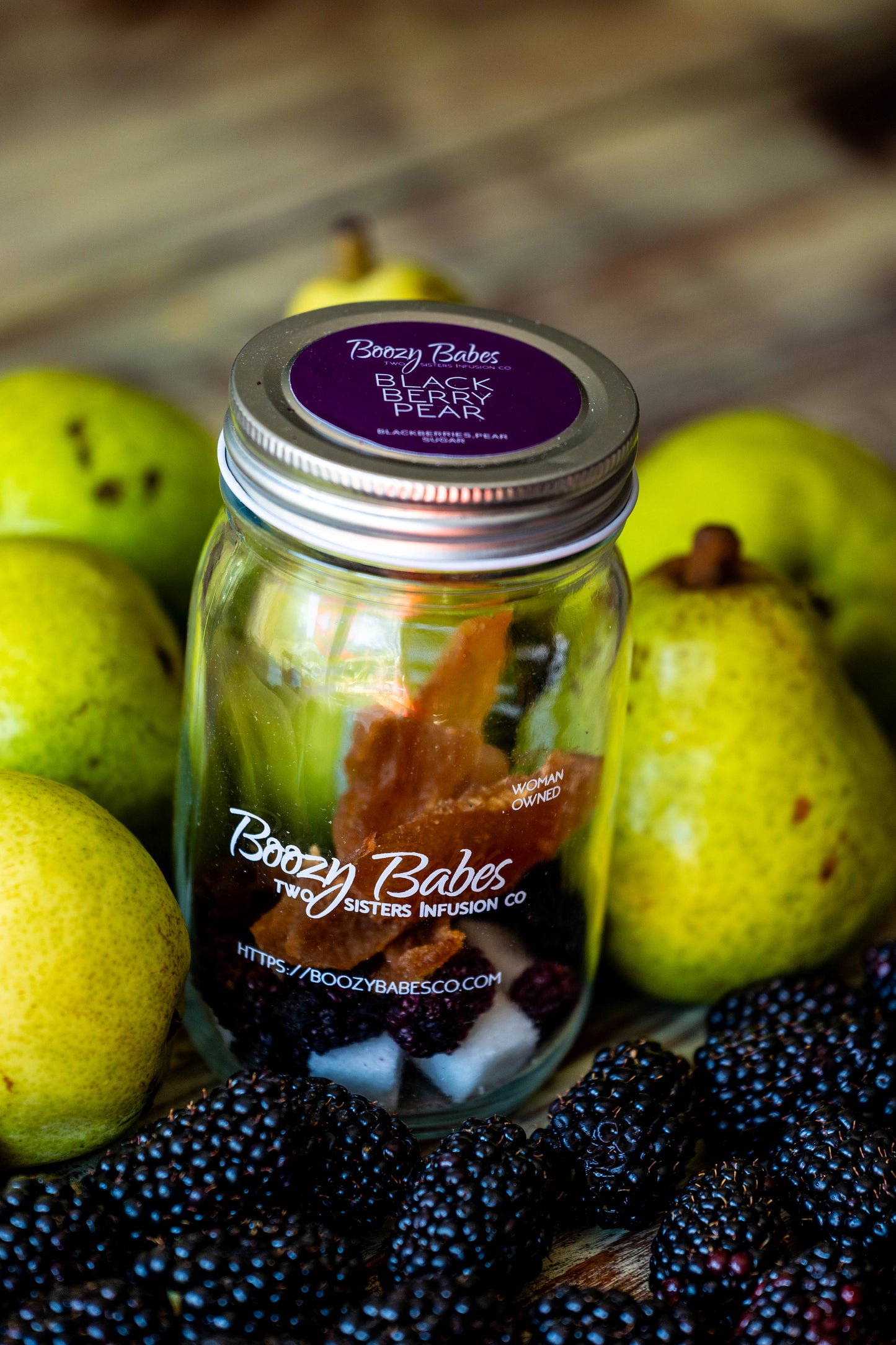 Boozy Babes - Blackberry Pear - Seasonal