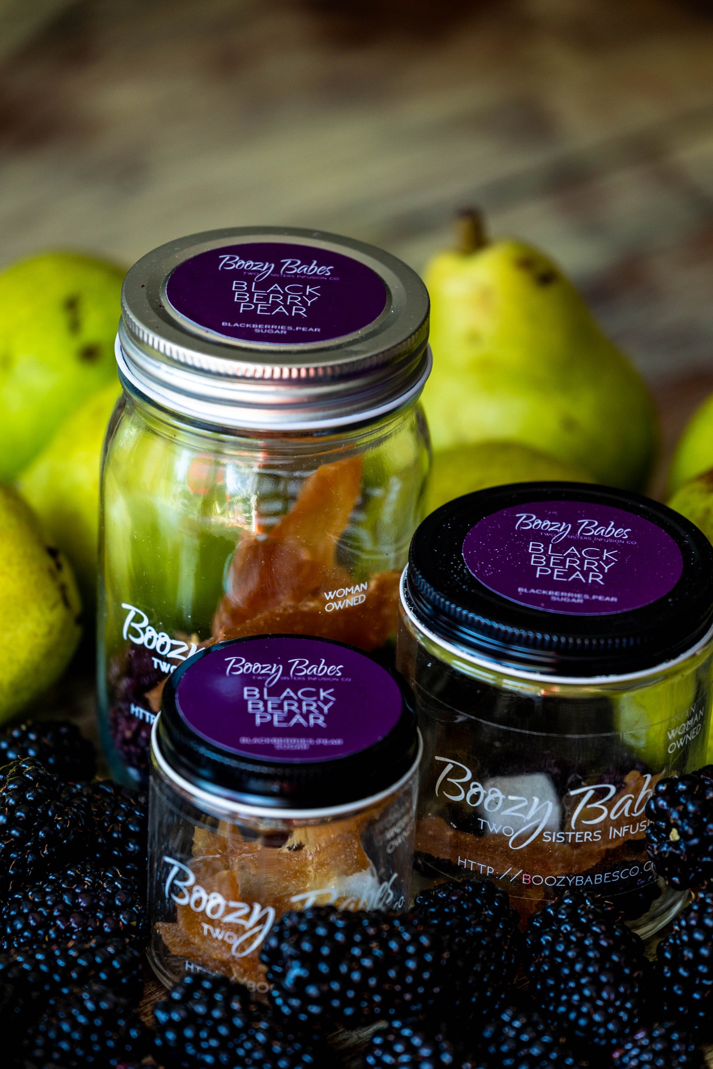 Boozy Babes - Blackberry Pear - Seasonal