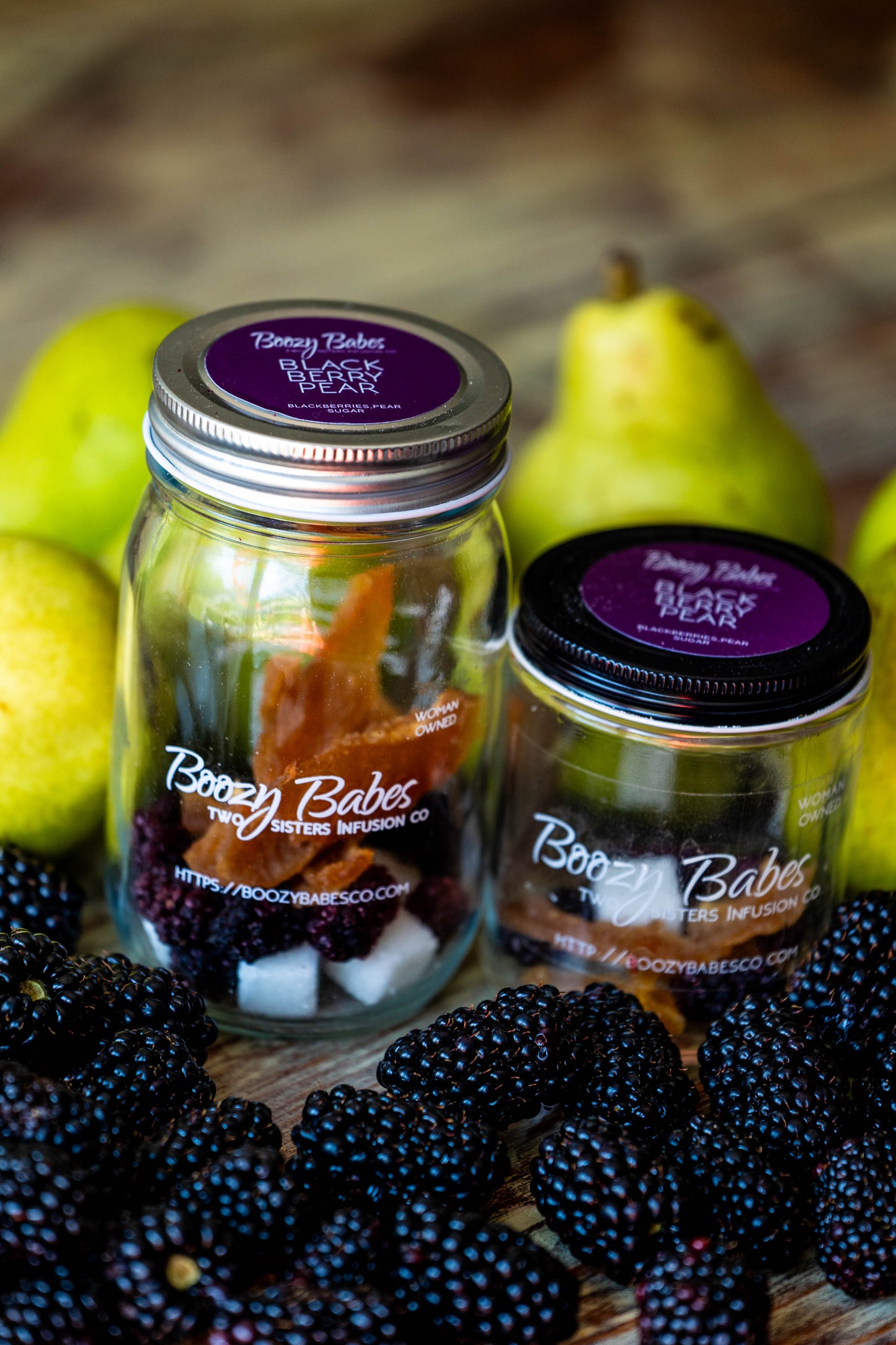 Boozy Babes - Blackberry Pear - Seasonal