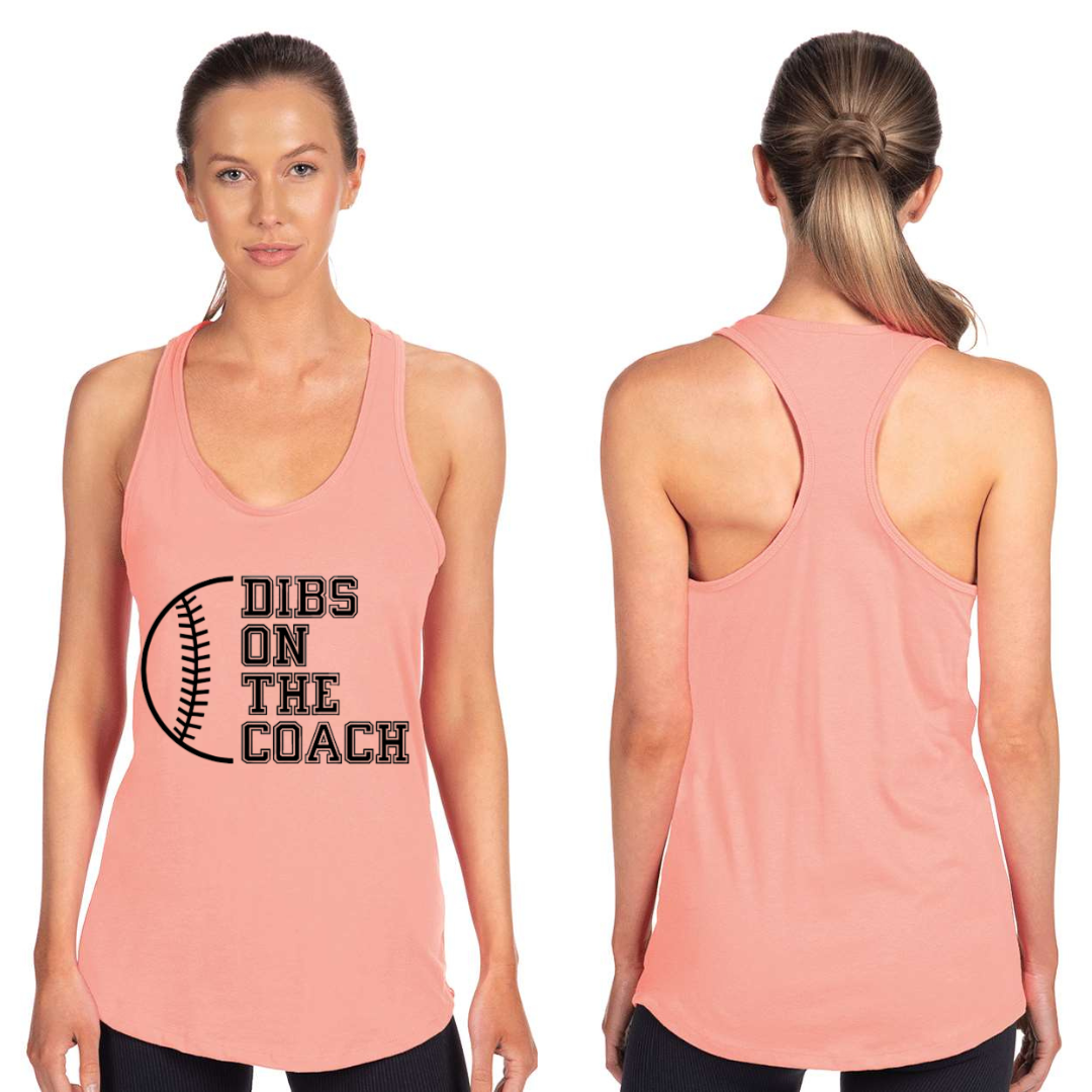 Dibs on the Coach Graphic Tank