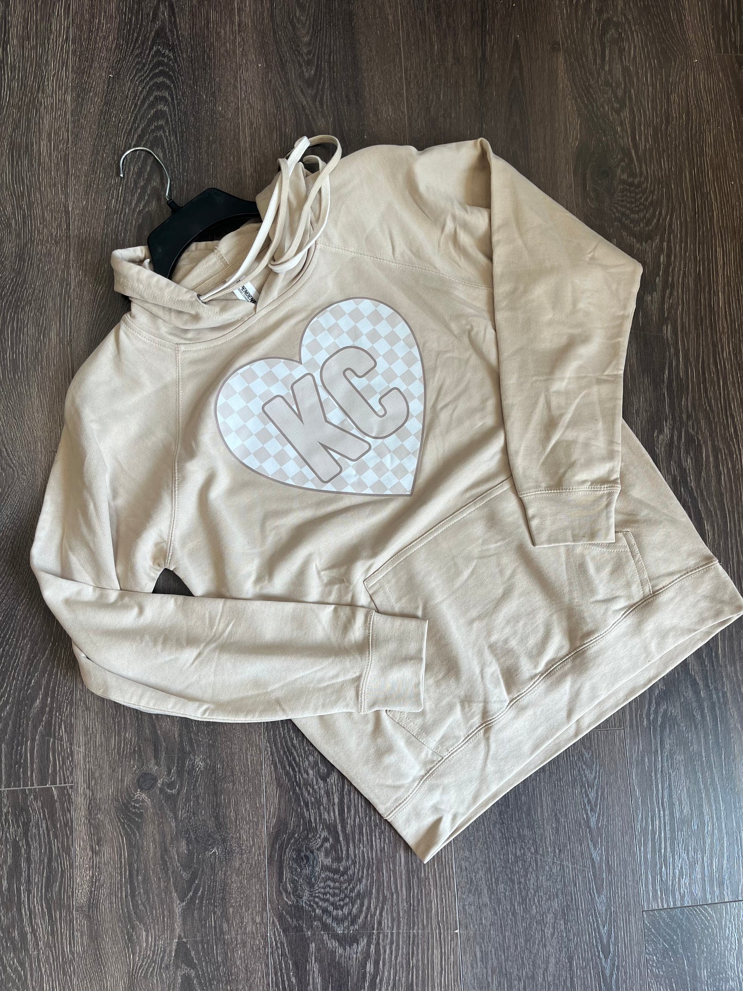 KC Heart Hoodie - Last One - Size 2XL