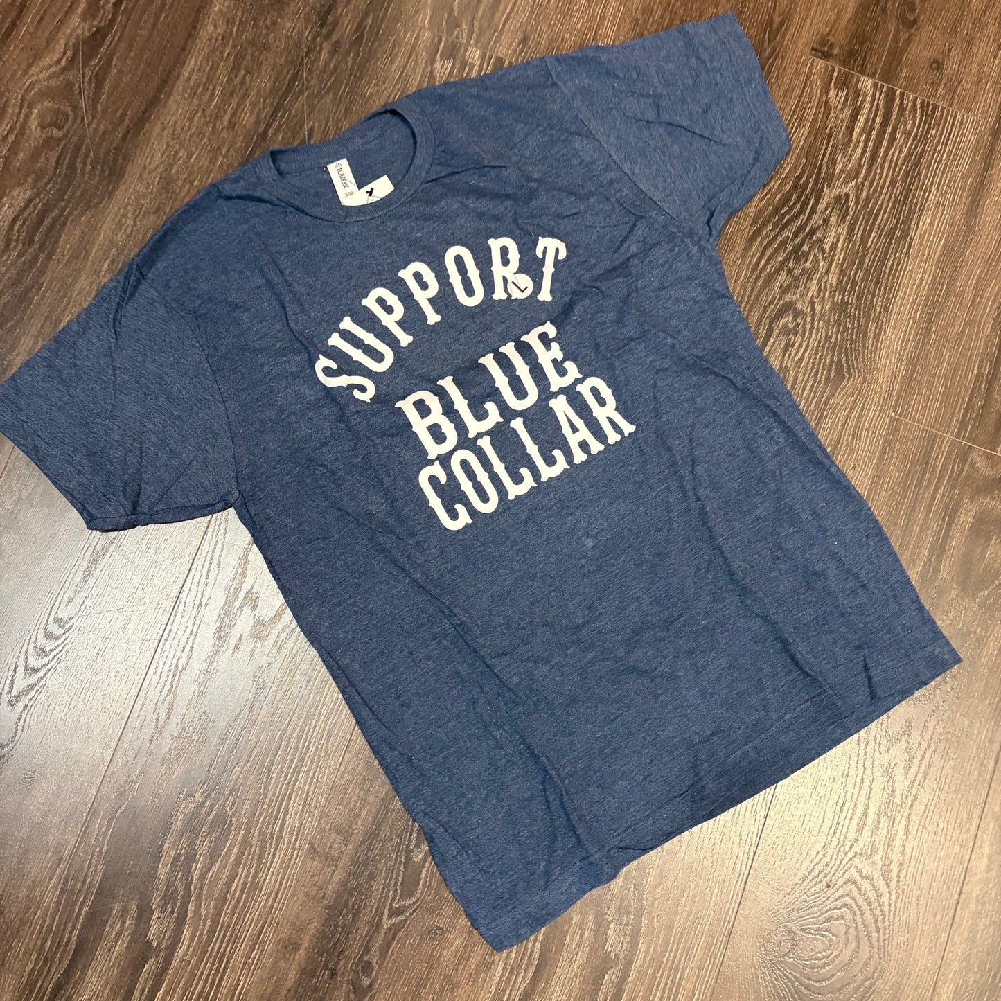 Support Blue Collar - Navy