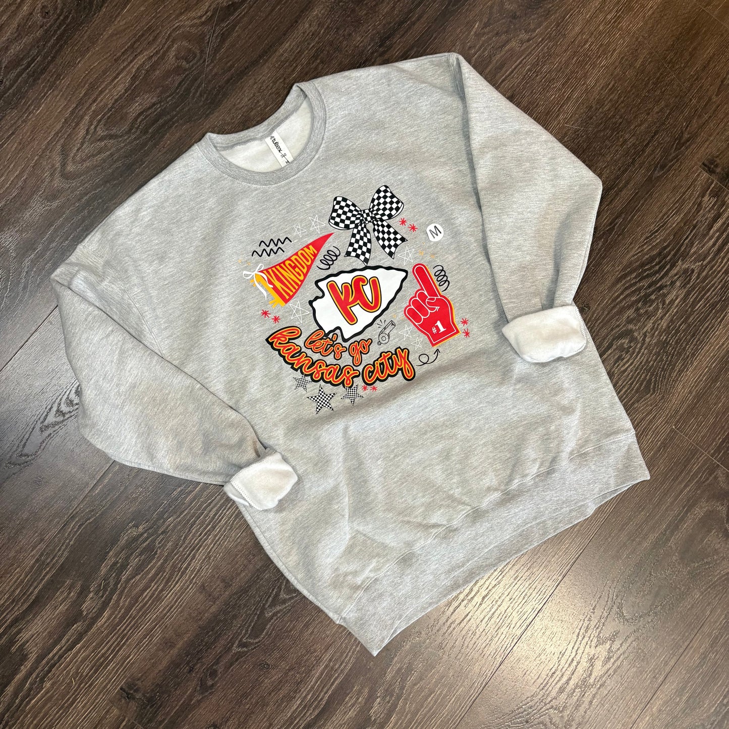 KC Graffiti Crewneck - Last One - Size Medium