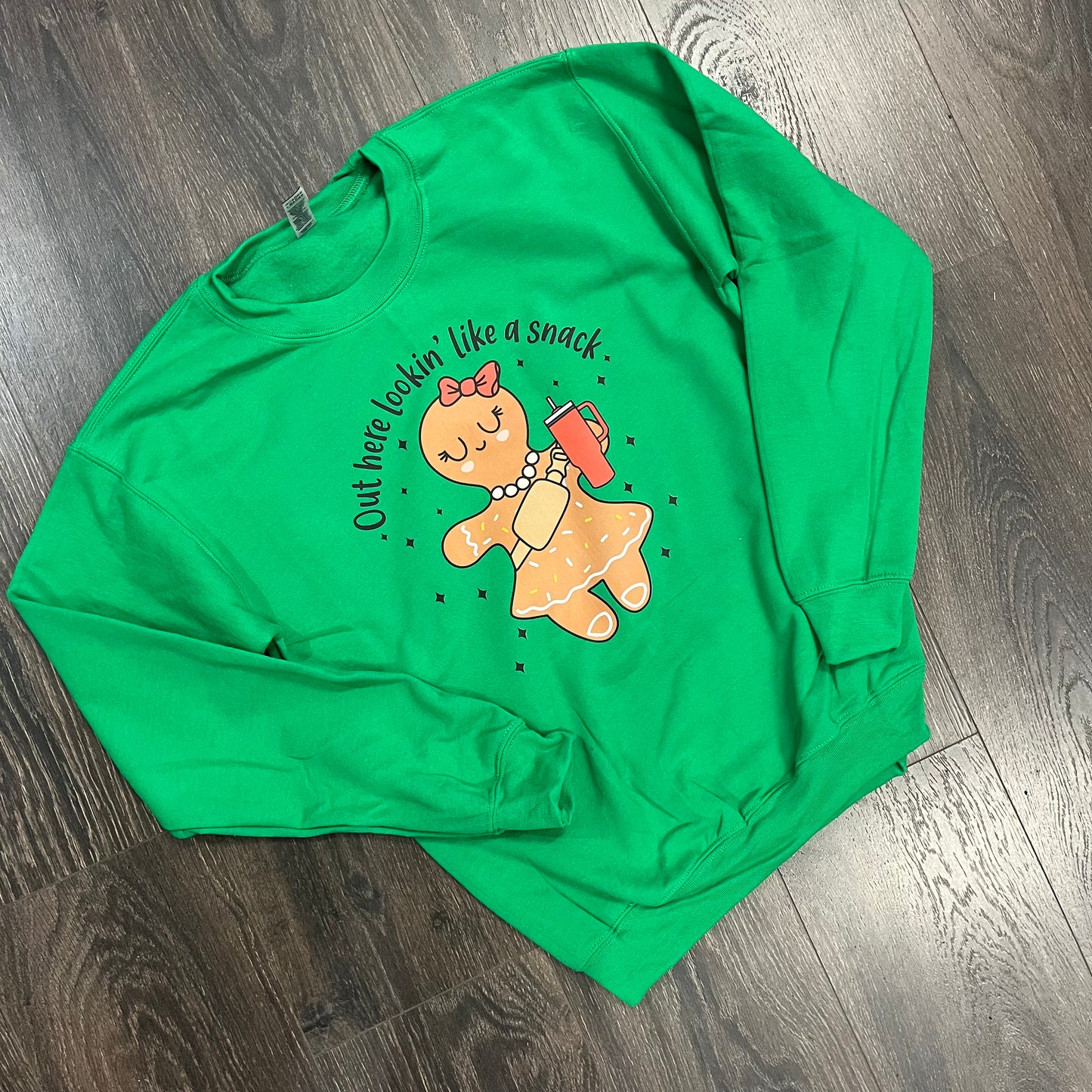 Out Here Looking Like a Snack - Irish Green