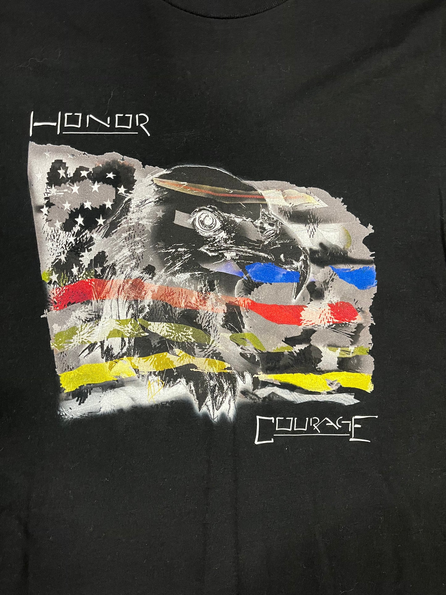 Honor Courage Graphic Tee - Last One - Size Medium