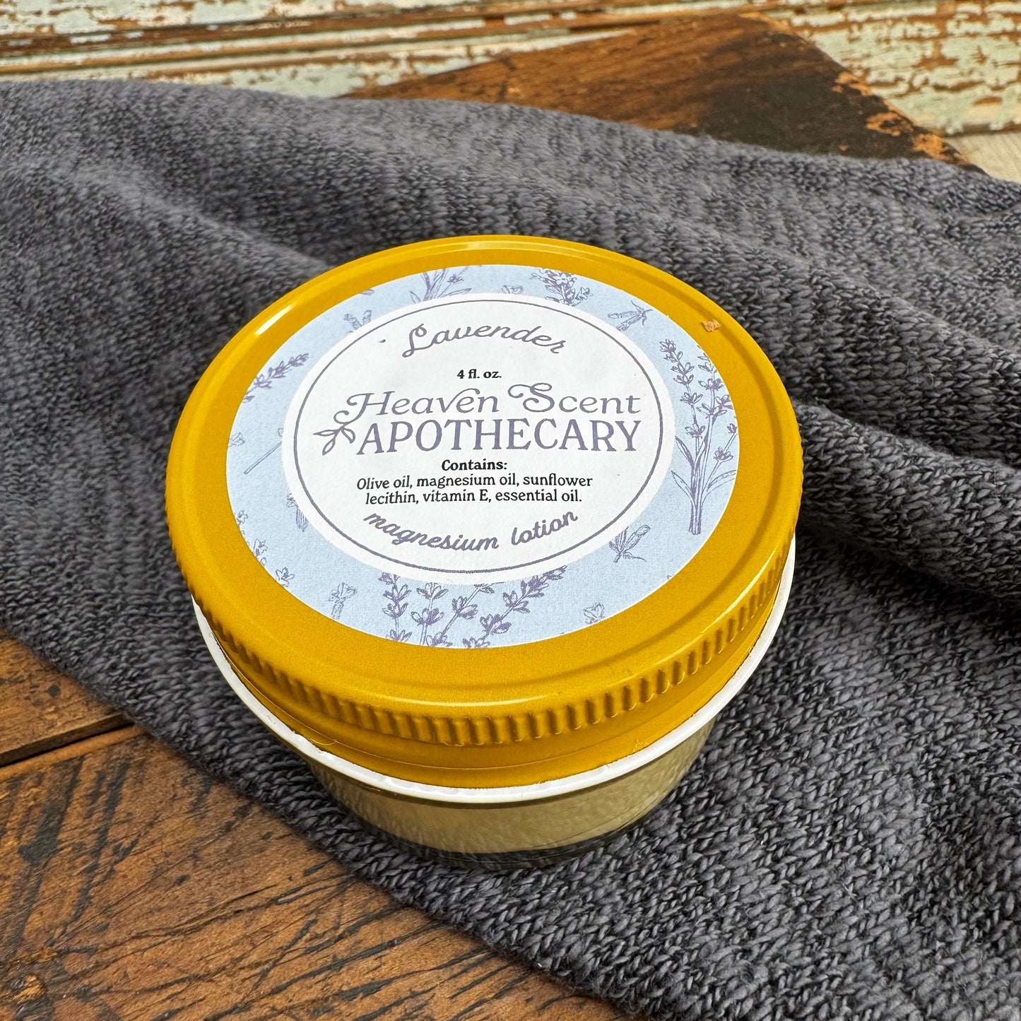 Lavender Magnesium Lotion | Heaven Scent Apothecary | The Corner Collective