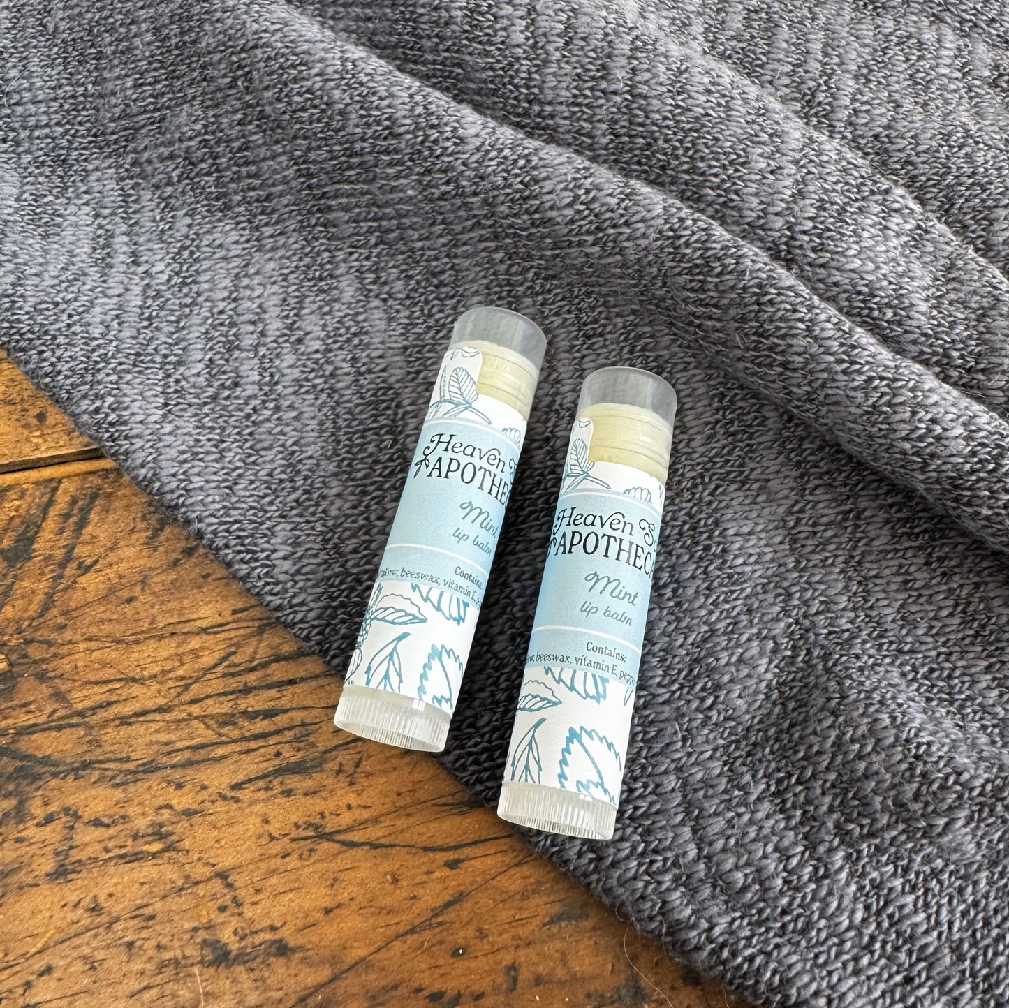 Mint Tallow Chapstick | Heaven Scent Apothecary | The Corner Collective