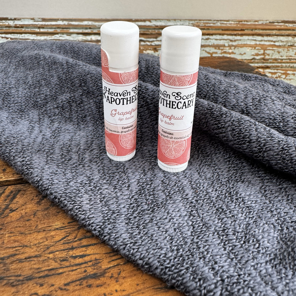 Grapefruit Chapstick | Heaven Scent Apothecary | The Corner Collective
