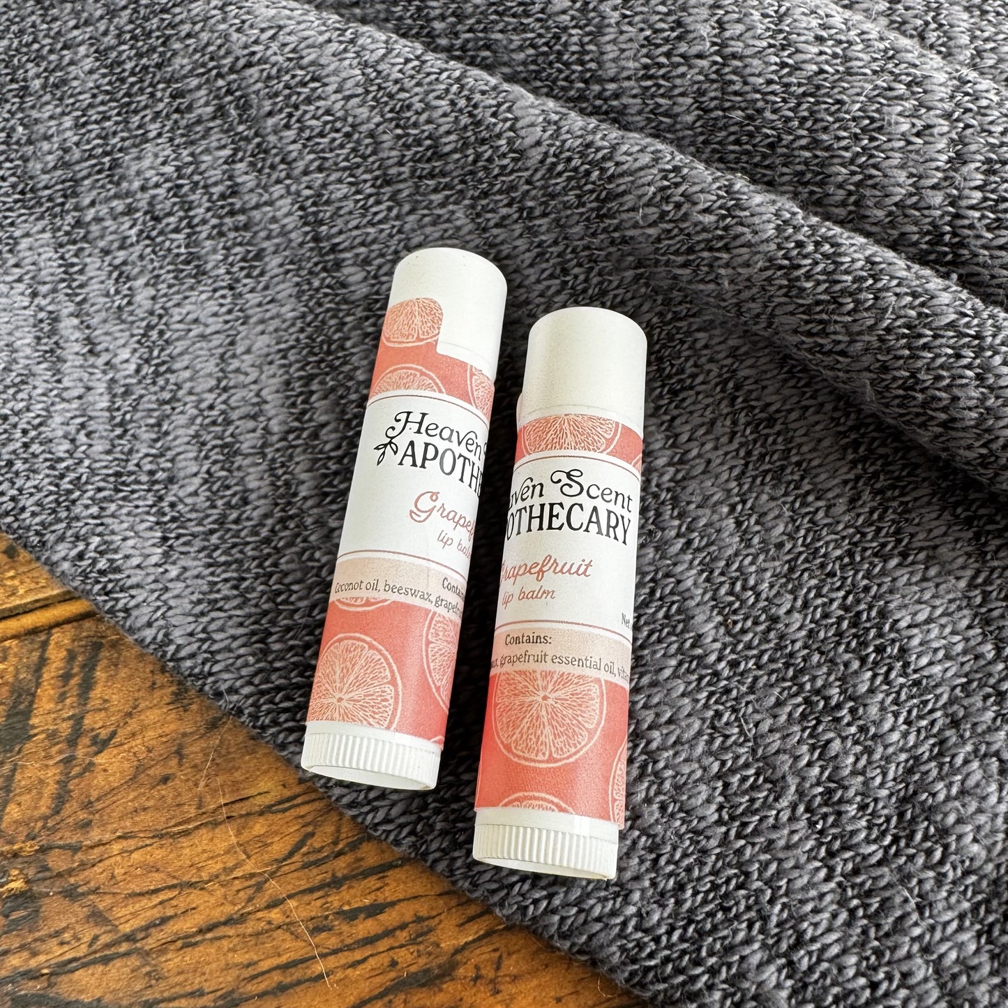 Grapefruit Chapstick | Heaven Scent Apothecary | The Corner Collective