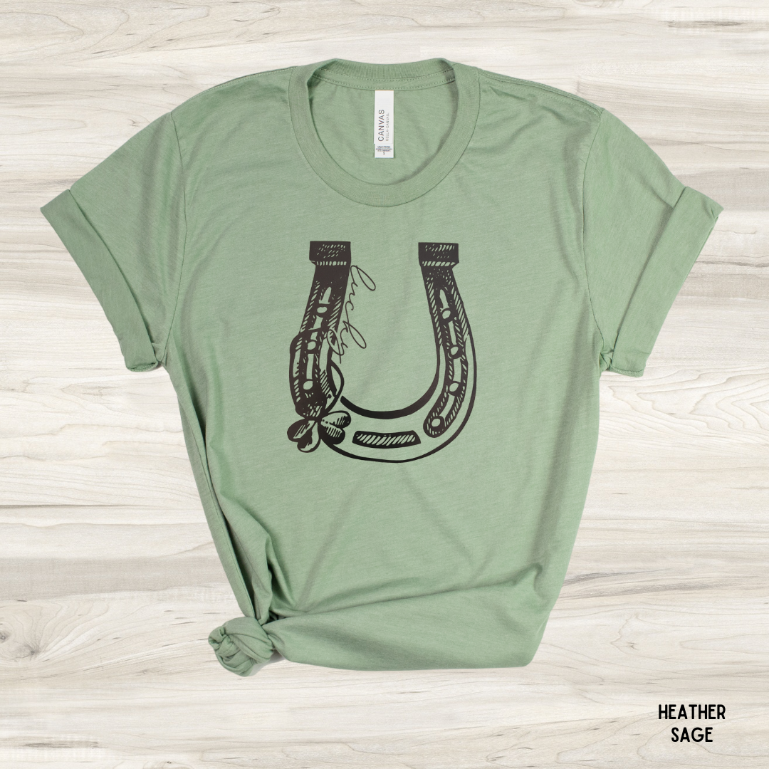 Lucky Horseshoe Graphic Tee