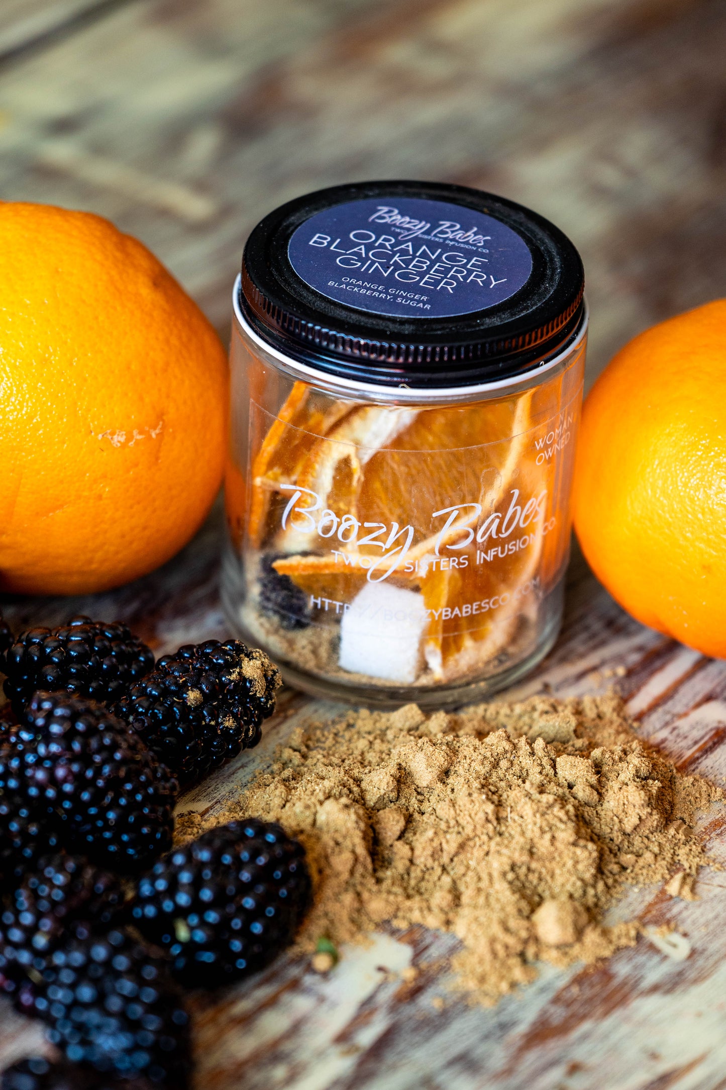 Boozy Babes - Orange, Blackberry, Ginger