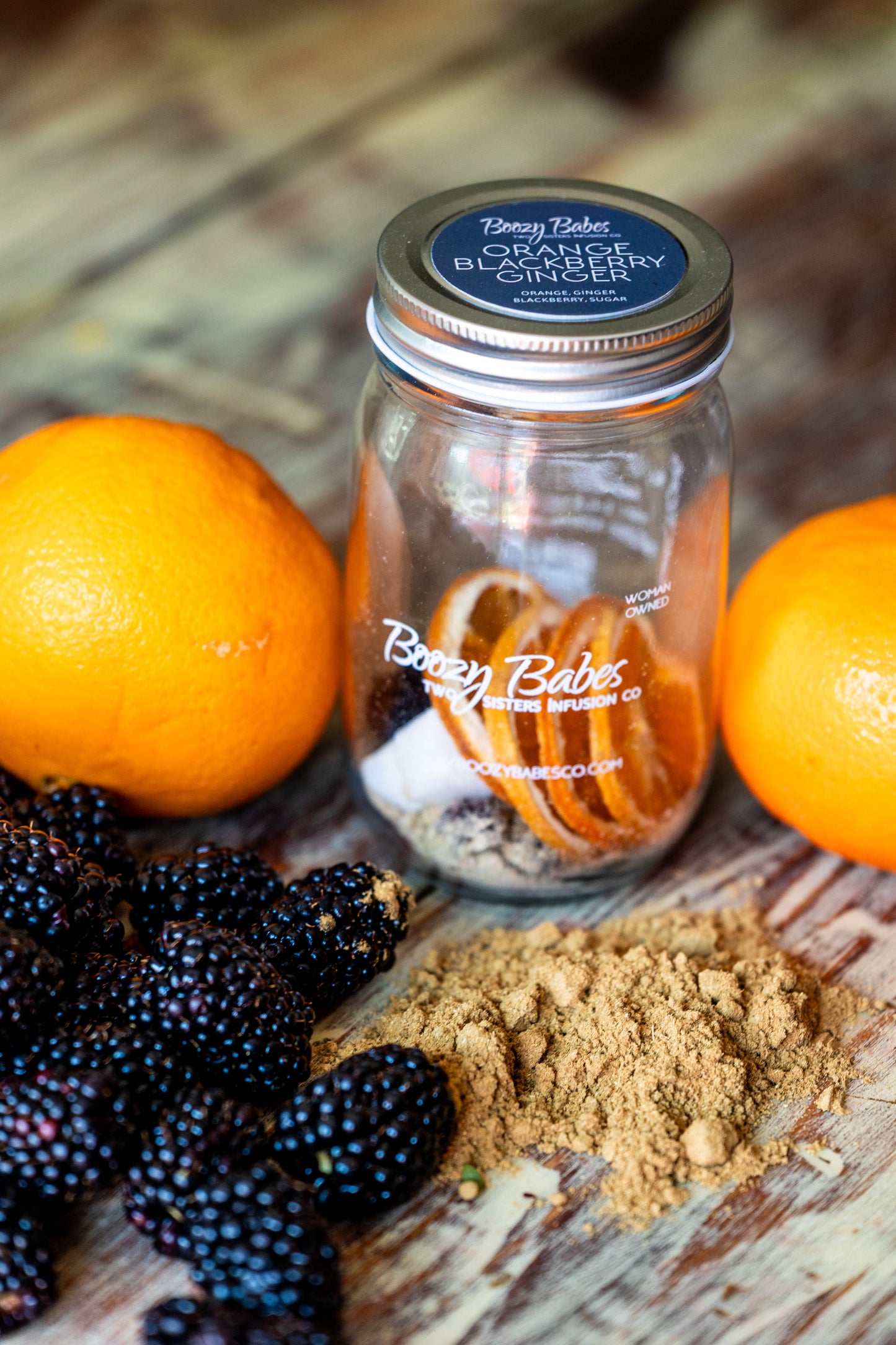 Boozy Babes - Orange, Blackberry, Ginger