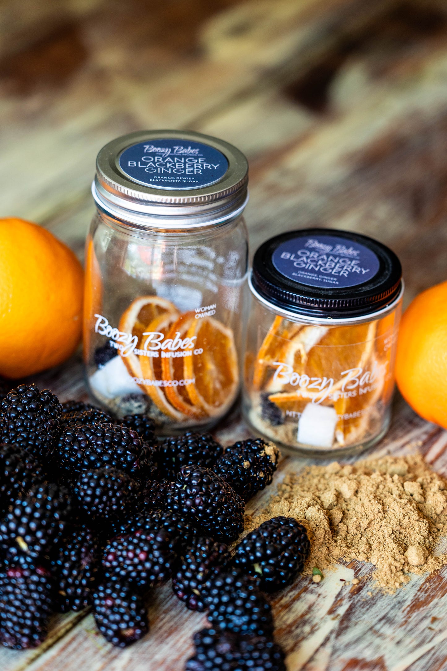Boozy Babes - Orange, Blackberry, Ginger
