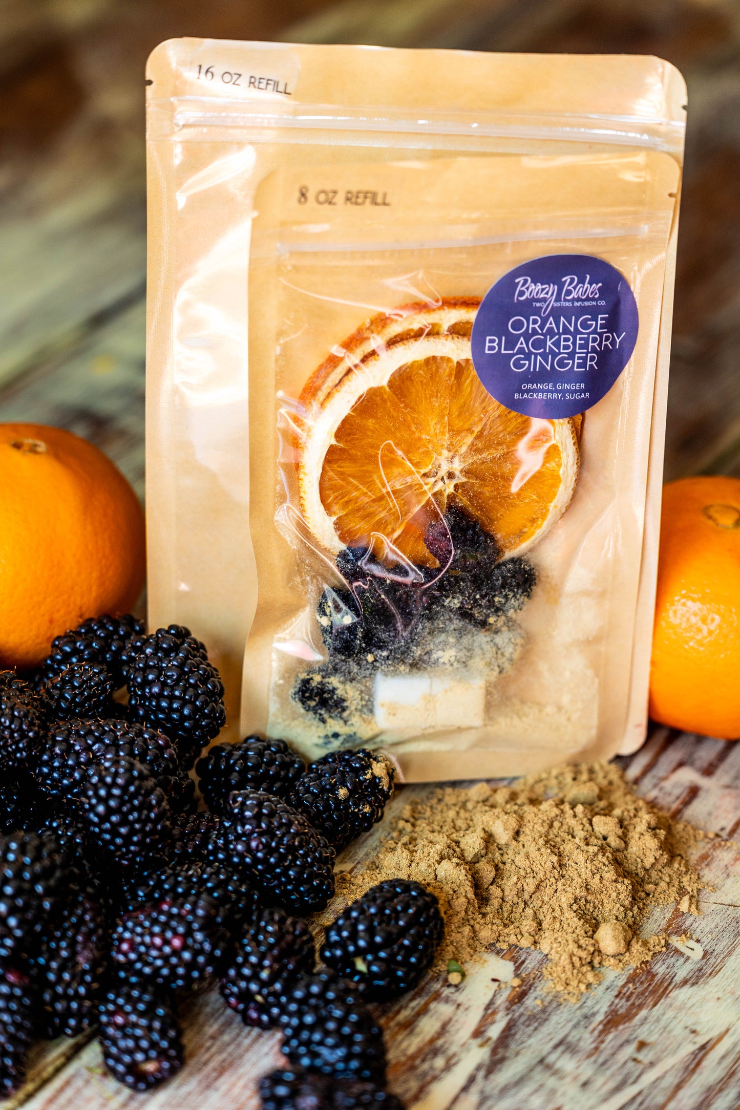 Boozy Babes - Orange, Blackberry, Ginger