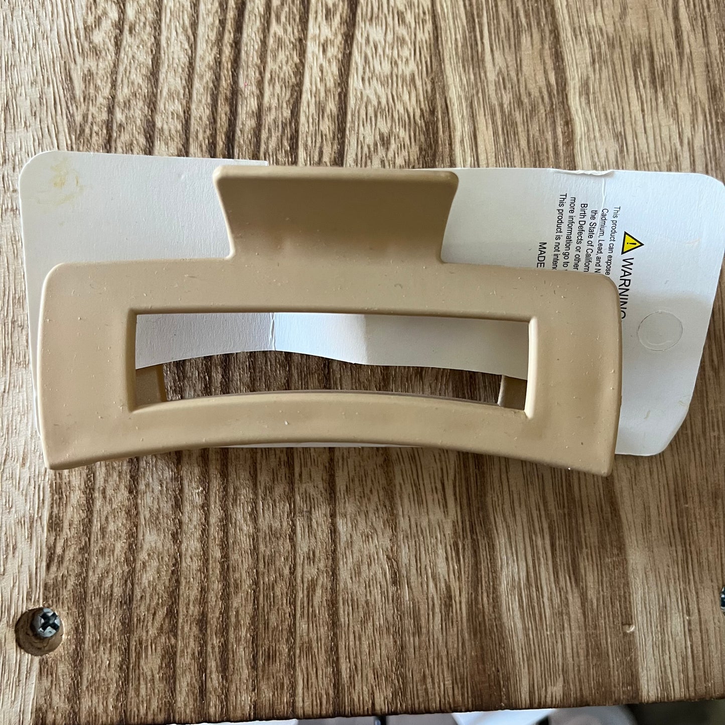 Rectangle Claw Clip