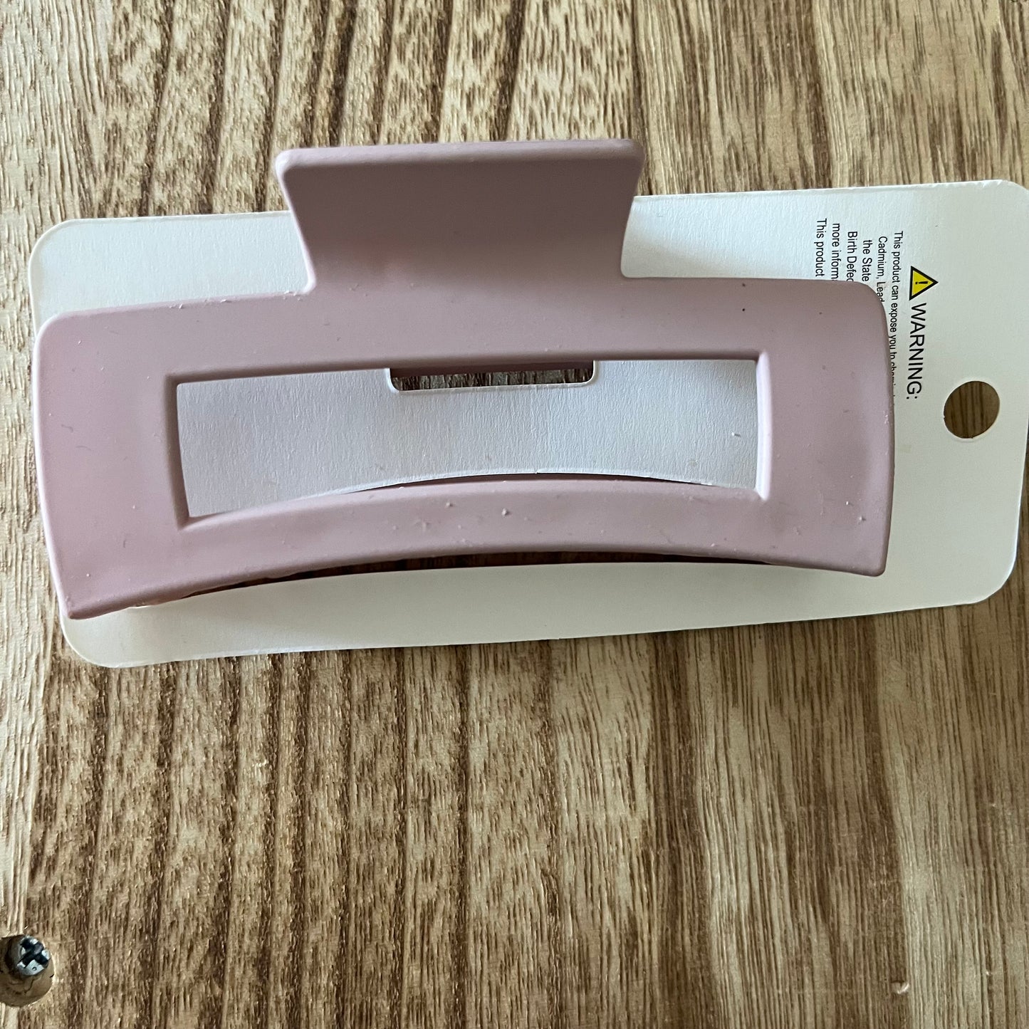 Rectangle Claw Clip