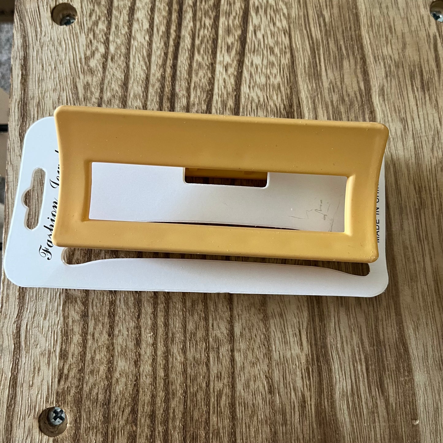 Rectangle Claw Clip