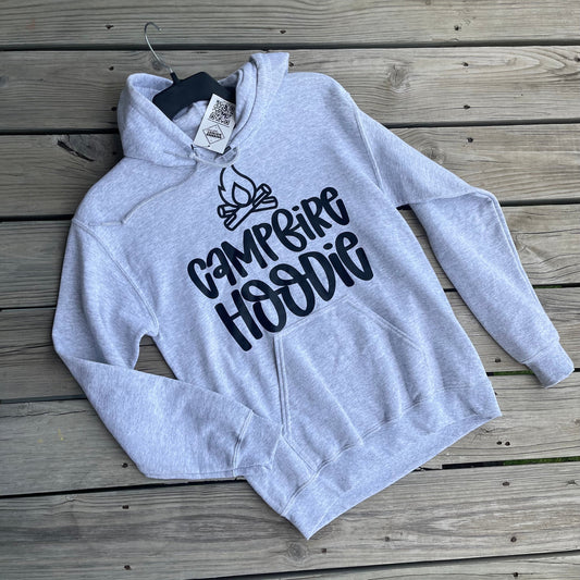 "Campfire Hoodie" Graphic Hooded Sweatshirt