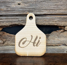Hi Mini Deco Cutting Board | V's Workshop