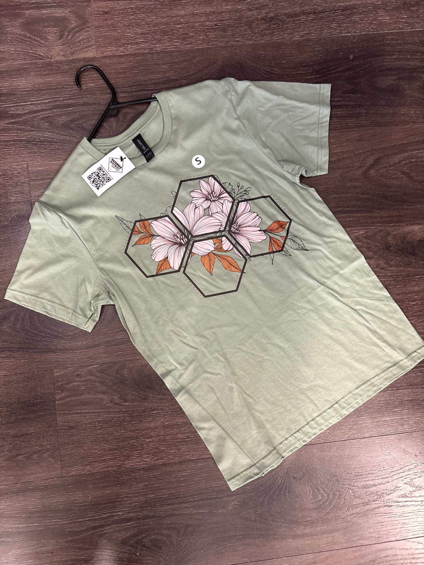 Floral Honeycomb Graphic Tee