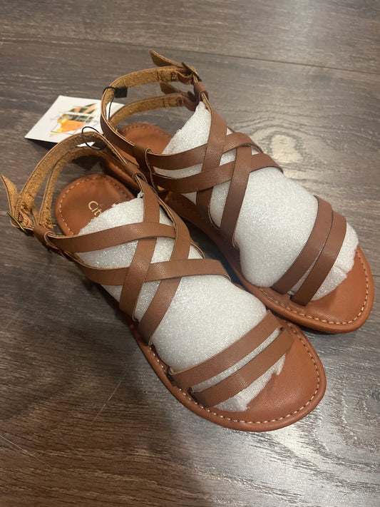 Strappy Brown Sandal **Final Sale**