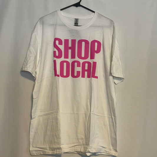 "Shop Local" Graphic Tee - Last One - Size XLarge