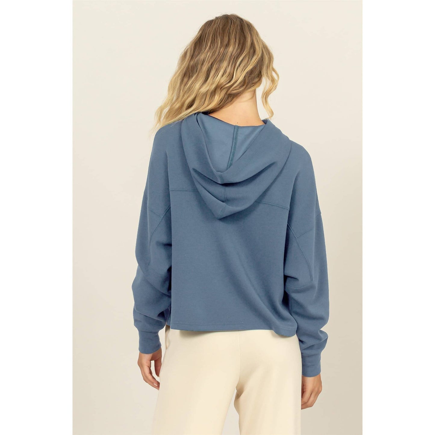 Hooded Pullover With Kangaroo Pocket