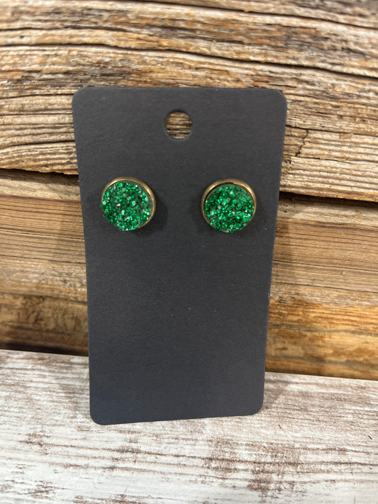 Druzy Stud Earrings 14