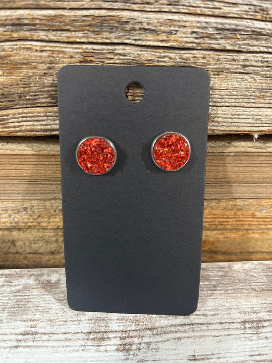 Druzy Stud Earrings 2