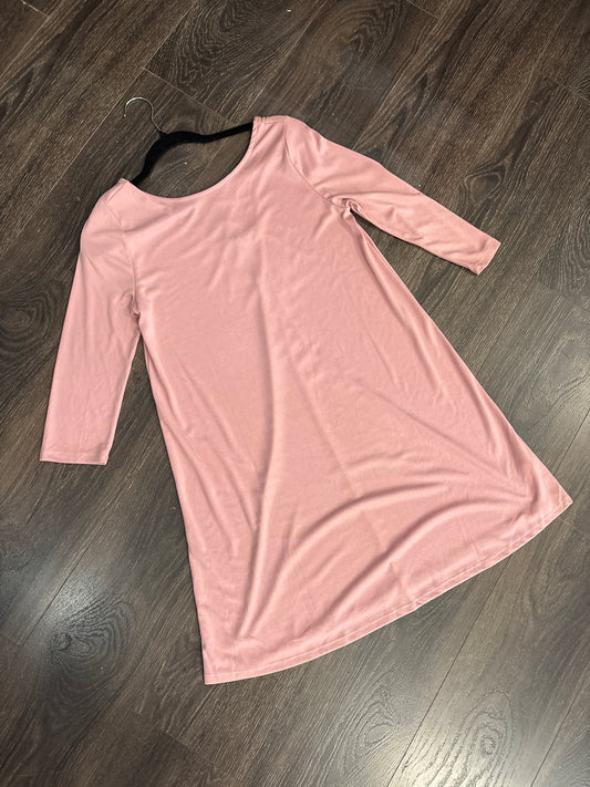 Blush Open Back Dress