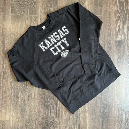 KC Animal Print Crewneck