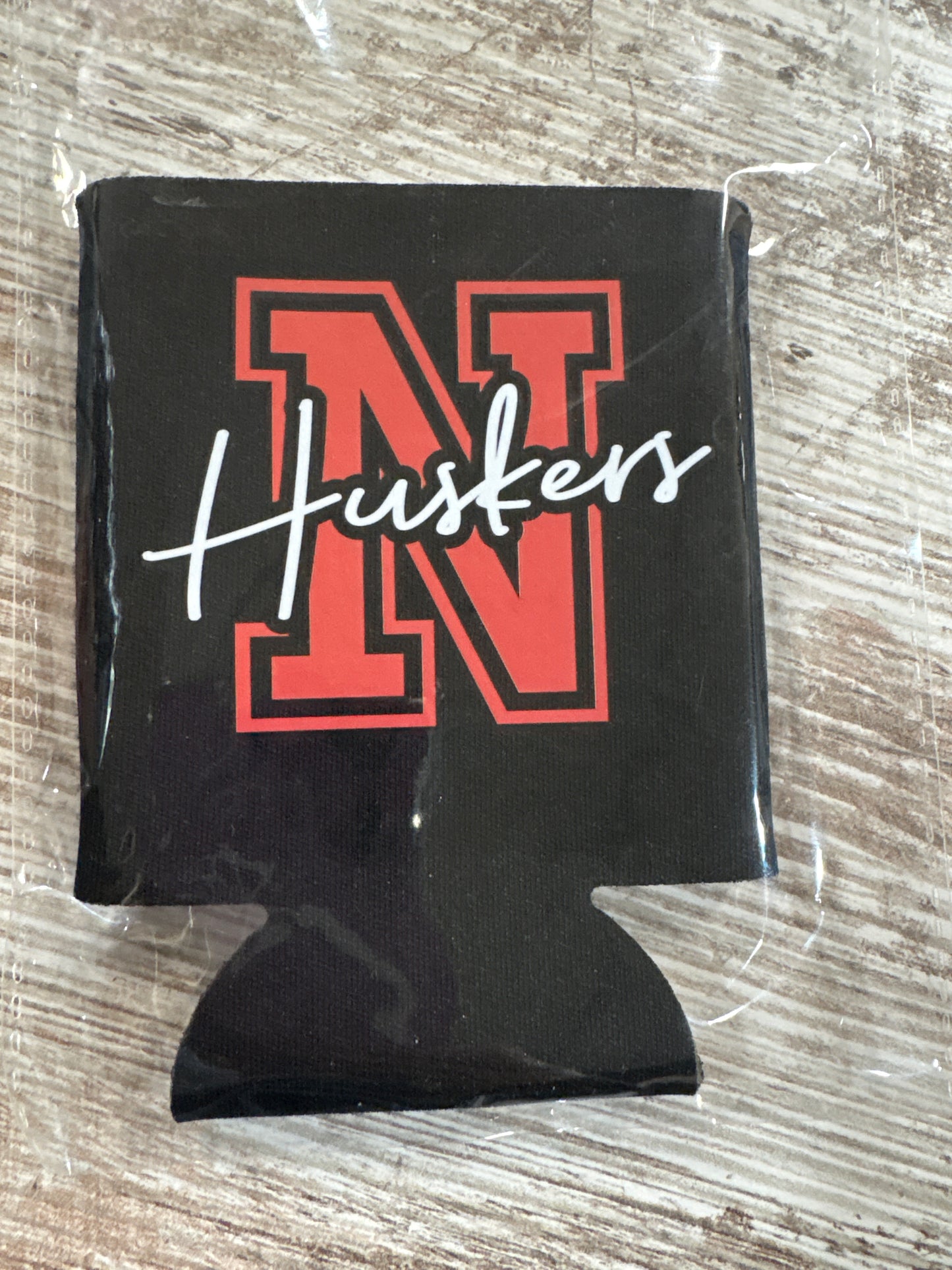 N Black Koozie
