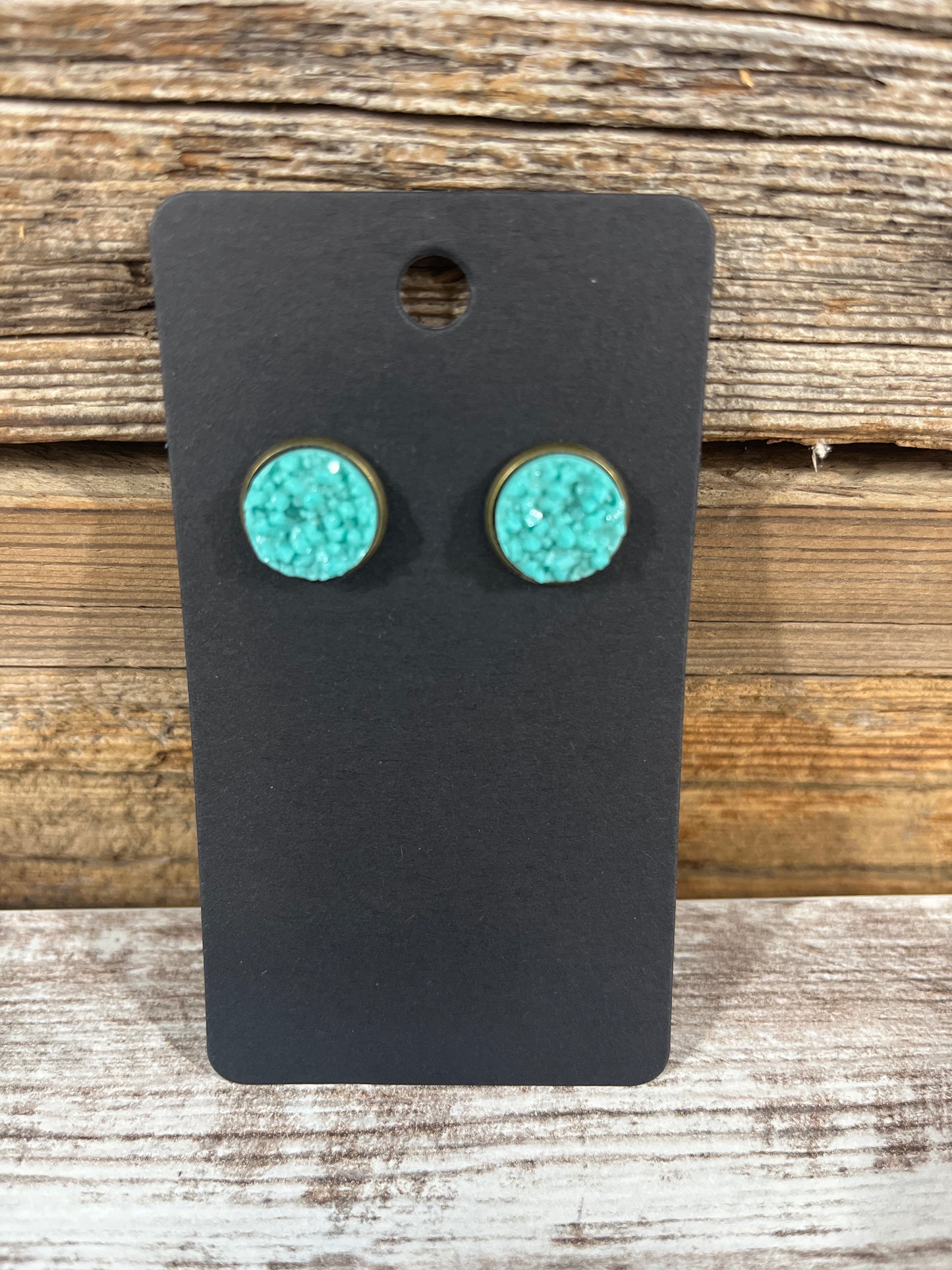 Druzy Stud Earrings 19