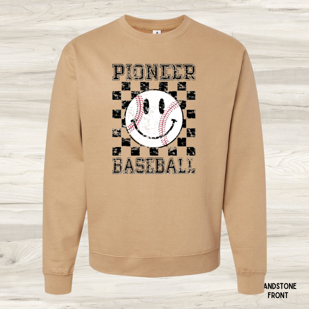 Adult - Pioneer Baseball Crewneck - Customize
