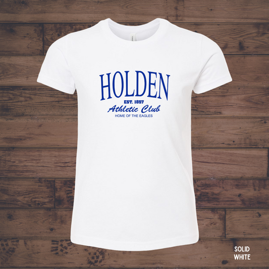 Youth - Holden Athletic Club SS Tee - Blue Print