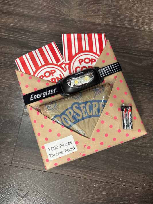 001 - 1000 Piece Food | Mystery Puzzle Bundle | The Book Nook