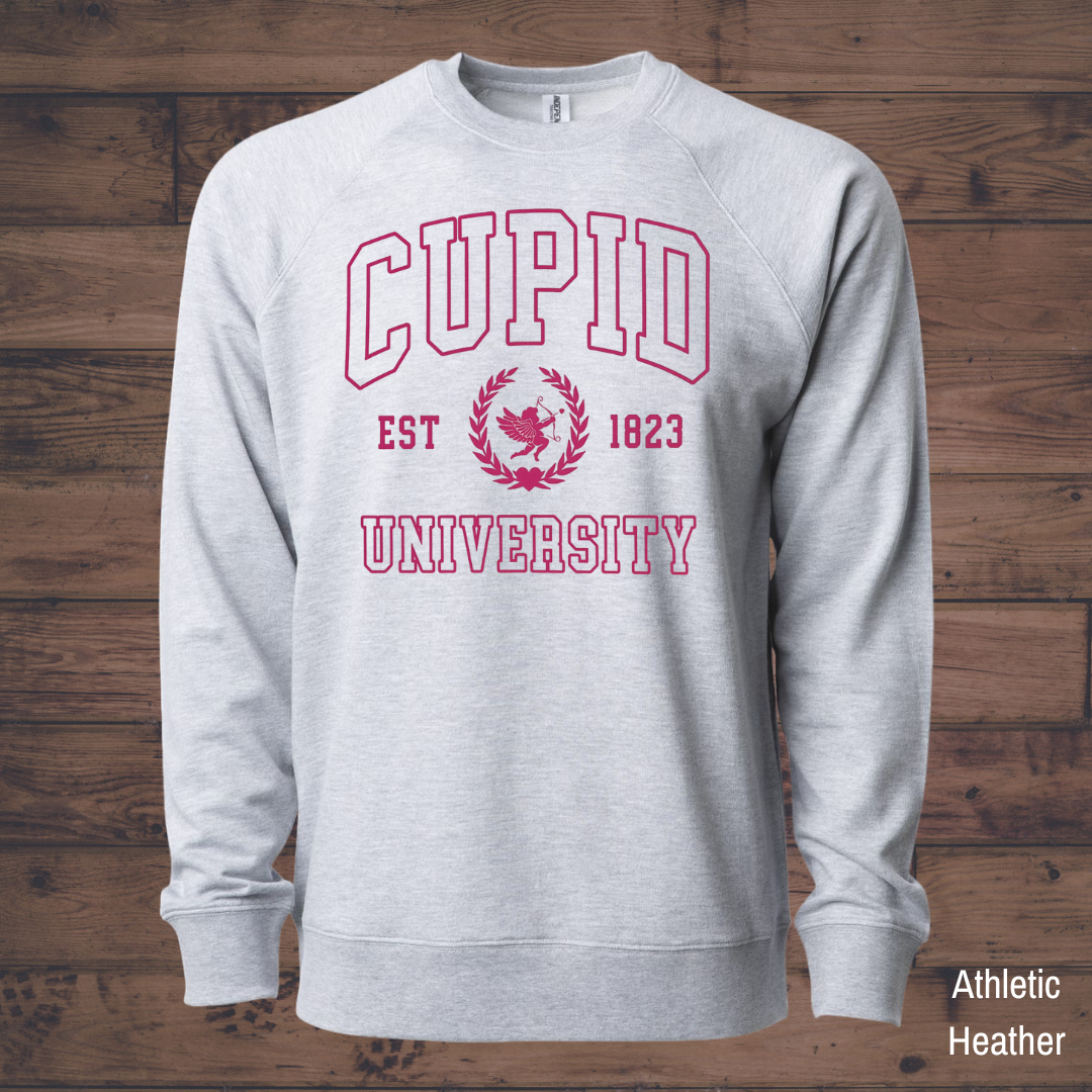 Cupid University Graphic Crewneck