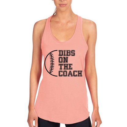 Dibs on the Coach Graphic Tank