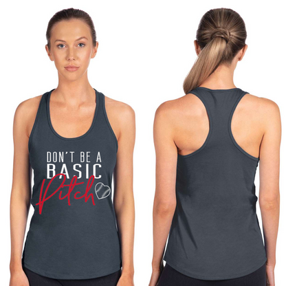 Don't Be a Basic Pitch Graphic Tank