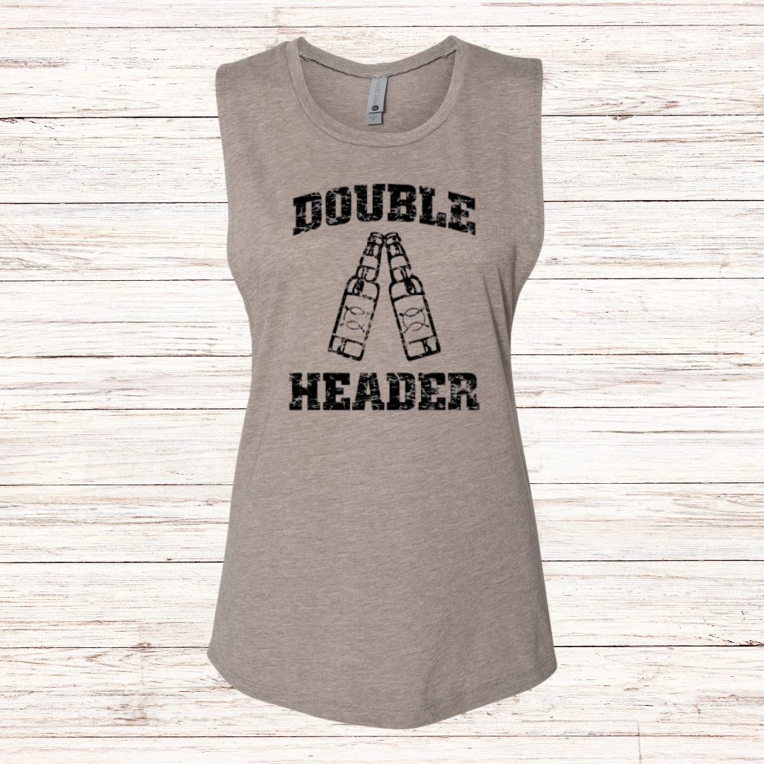 Double Header Graphic Tank