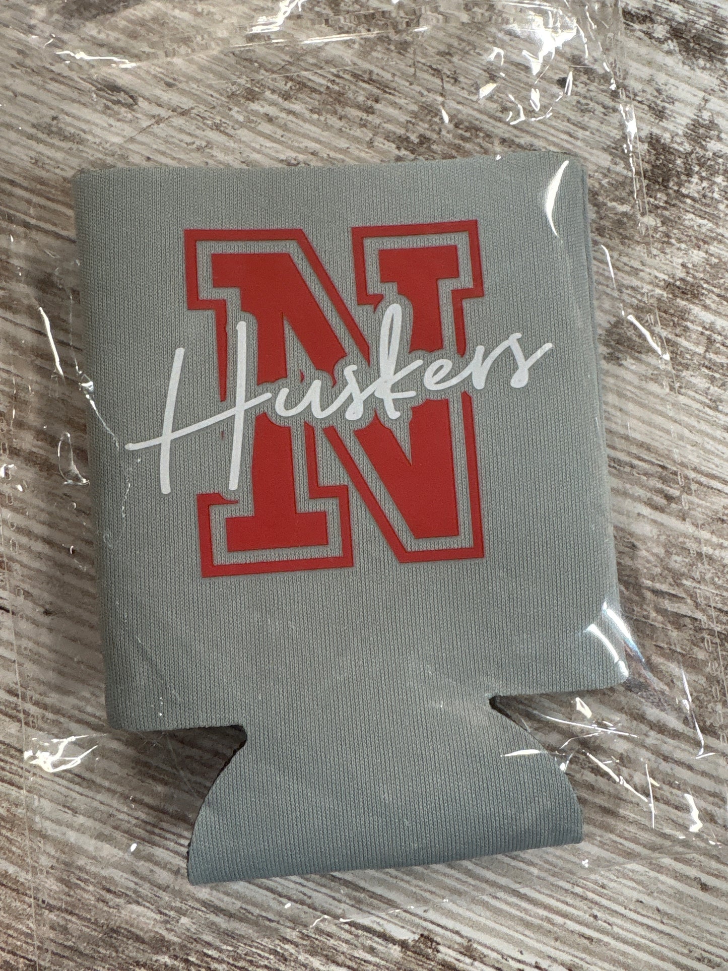 N Grey Koozie
