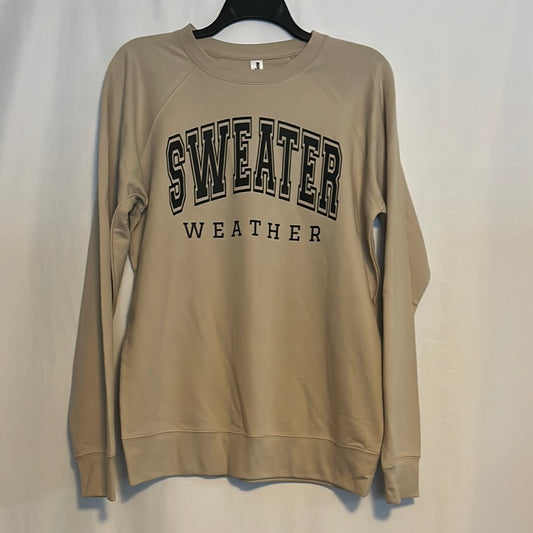 "Sweater Weather" Long Sleeve Crewneck