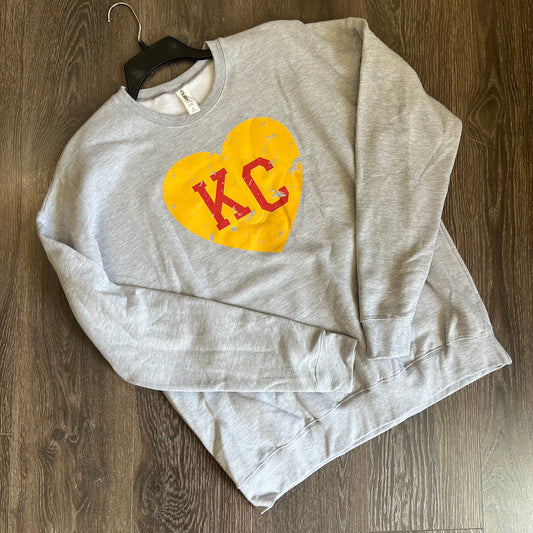 KC Heart Crewneck
