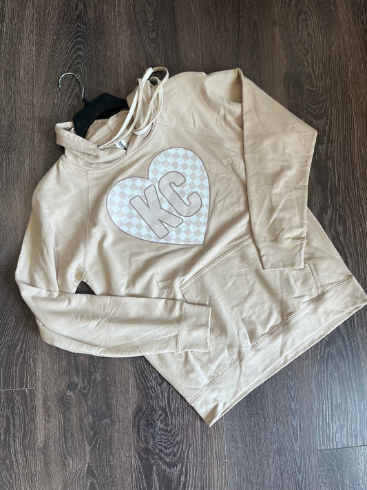 KC Heart Hoodie